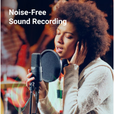 Аудіокабель UGREEN AV130 Cannon Male to Female Microphone Extension Audio Cable 5m Black (UGR-20712)