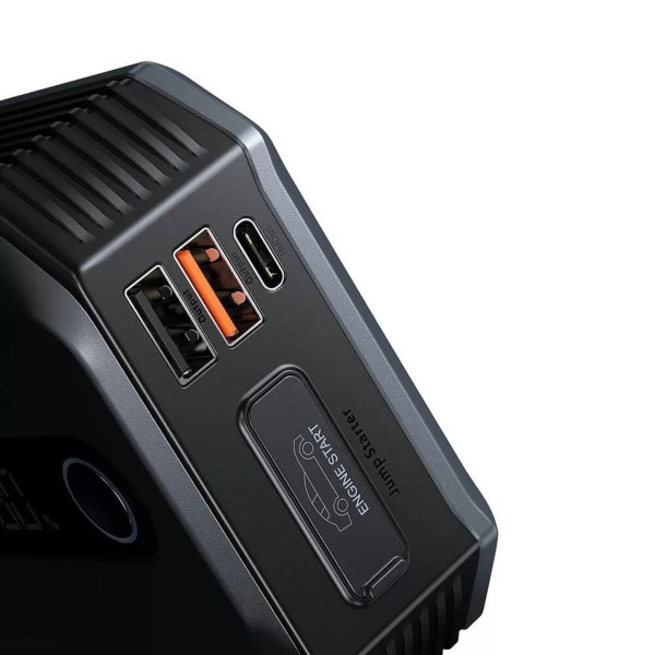 Автомобільний пуско-зарядний пристрій Baseus Super Energy Max Car Jump Starter (20 000mAh) Чорний
