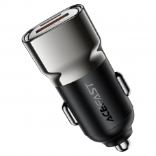 Автомобільний зарядний пристрій ACEFAST B20 PD45W (USB-C+USB-A) car charger metal gray (6974316287162)