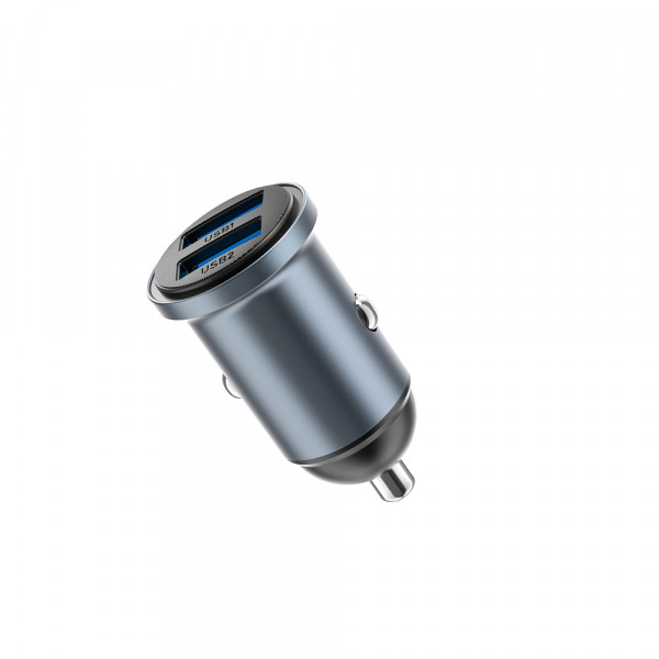 Автомобільний зарядний пристрій WIWU 12W Nano Lite 2A Fast Car Charger Wi-CC031 (6977703656053)