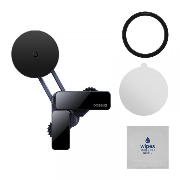 Автотримач для телефона Baseus MaxView Magnetic Car Mount for In-Vehicle Infotainment Screen Space Grey