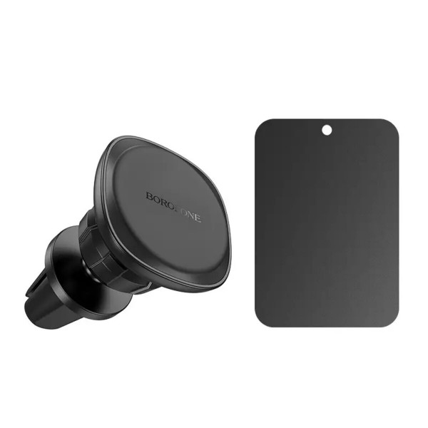 Автотримач для телефона BOROFONE BH102 Cloud magnetic car holder(air outlet) Black