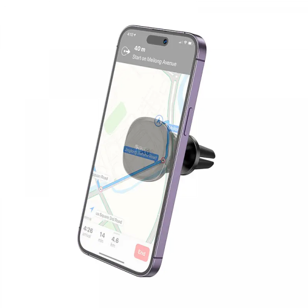 Автотримач для телефона BOROFONE BH102 Cloud magnetic car holder(air outlet) Чорний