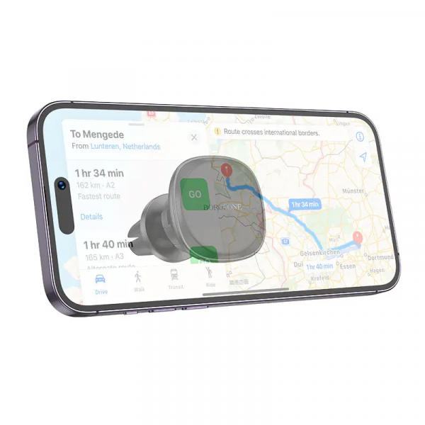 Автотримач для телефона BOROFONE BH102 Cloud magnetic car holder(air outlet) Чорний