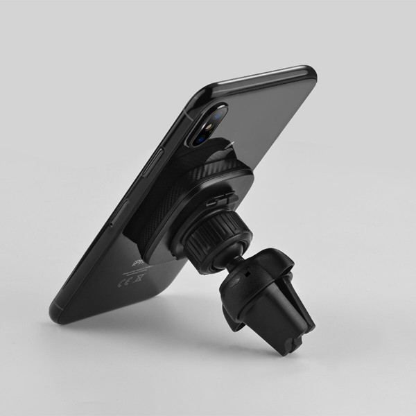 Автотримач для телефона HOCO CA23 Lotto series magnetic air outlet holder Чорний