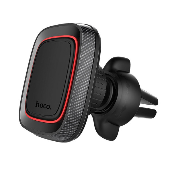 Автотримач для телефона HOCO CA23 Lotto series magnetic air outlet holder Чорний
