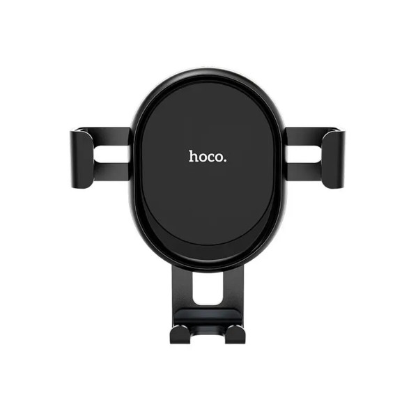 Автотримач для телефона HOCO CA56 Plus Armor metal gravity car holder Black Silver
