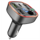 АЗП з FM-модулятором BOROFONE BC48 Broad QC3.0 car BT FM transmitter 18W Black (6941991104039)