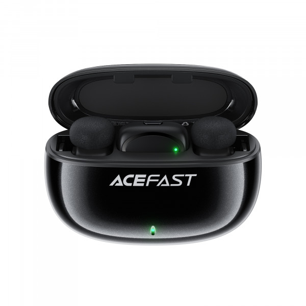 Бездротова мікрофонна система ACEFAST R2 wireless lavalier microphones Black (6974316284901)