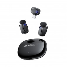 Бездротова мікрофонна система ACEFAST R2 wireless lavalier microphones Black (6974316284901)