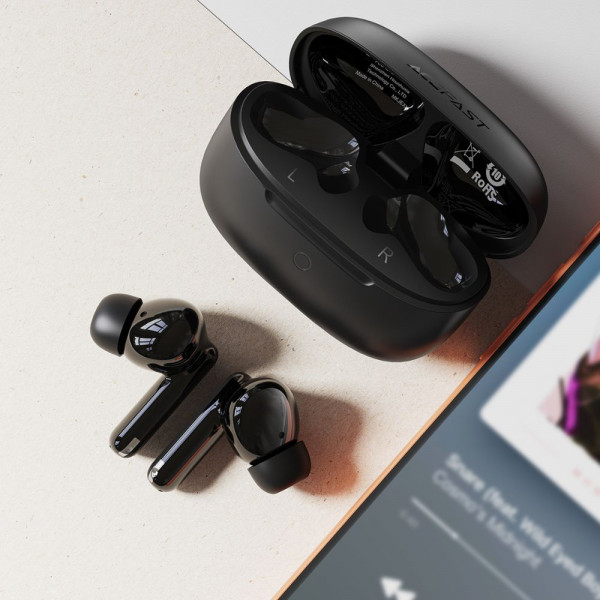Бездротові навушники ACEFAST W7 true wireless earbuds Black (6974316285885)