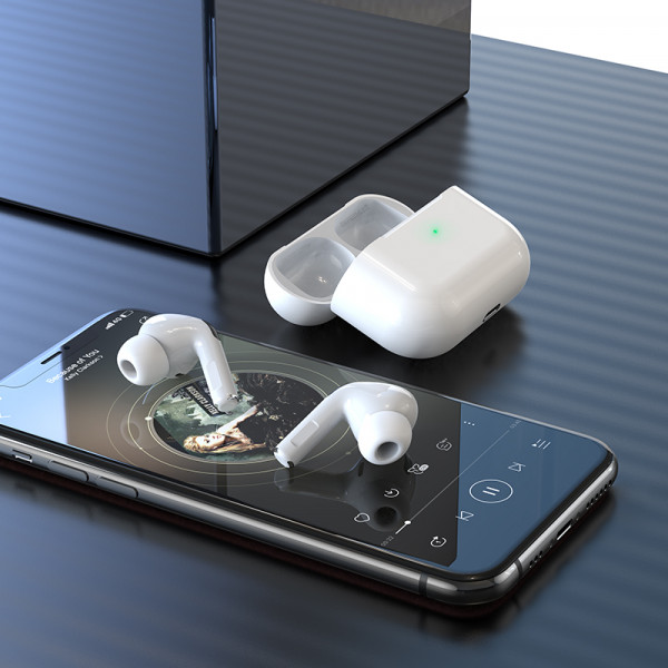 Бездротові навушники BOROFONE BW90 True wireless stereo headset White (6941991123207)