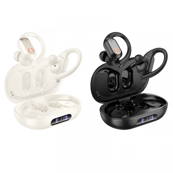 Бездротові навушники BOROFONE FQ6 Dream sound true wireless BT headset Milky White