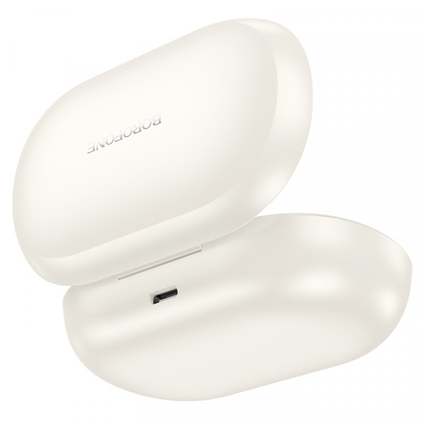Бездротові навушники BOROFONE FQ6 Dream sound true wireless BT headset Milky White