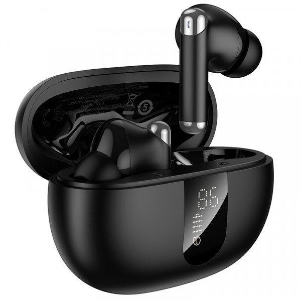 Бездротові навушники HOCO EQ26 Nice true wireless ANC+ENC BT headset Black (6942007652155)