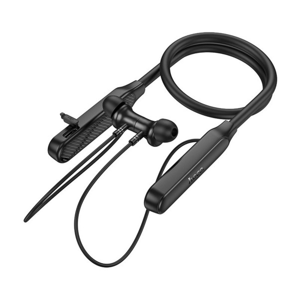 Бездротові навушники HOCO ES74 Refinado neck-mounted BT earphones Black