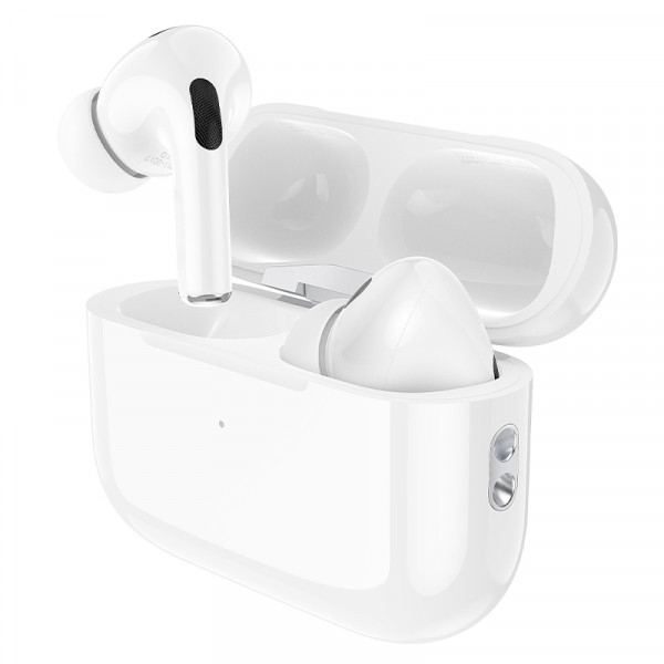Бездротові навушники HOCO EW90 True wireless ANC noise reduction BT headset White (6942007658584)
