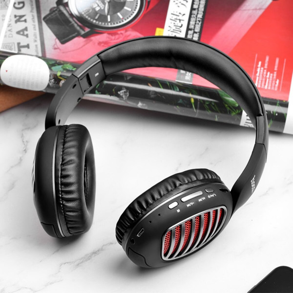 Бездротові навушники HOCO W23 Brilliant sound wireless headphones Black