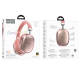 Бездротові навушники HOCO W35 Max Joy BT headphones Pink (6942007625593)