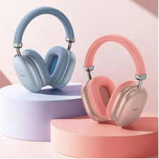 Бездротові навушники HOCO W35 Max Joy BT headphones Pink (6942007625593)