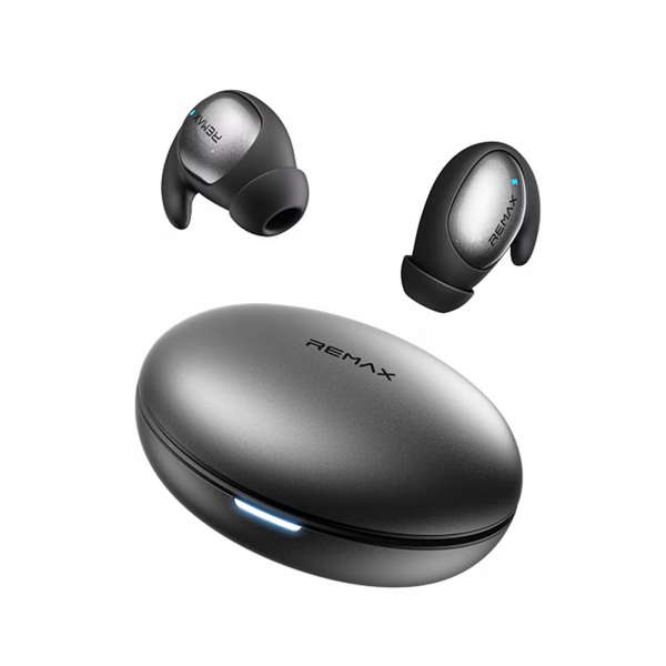 Бездротові навушники "REMAX Sleep True Wireless Stereo Music Call Earphones TWS-01" Grey (6954851253754)