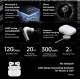 Бездротові навушники TWS REMAX PD-BT533N Pro ,ANC+ENC, Support in-ear detection and wireless chargin, IPX4, White (PD-BT533NPro)