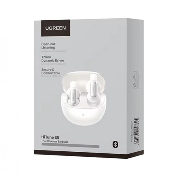 Бездротові навушники TWS UGREEN WS210 HiTune S5 True Wireless, ENC, IPX5, White (UGR-45761)