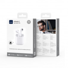 Бездротові навушники TWS WIWU Airbuds 2, ENC, White (6976975613689)
