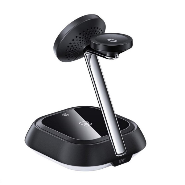 Бездротовий зарядний пристрій ACEFAST E16 desktop 3-in-1 wireless charging holder Black