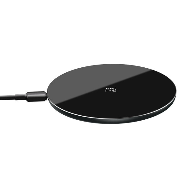 Бездротовий зарядний пристрій Baseus Simple Wireless Charger 15W（Updated Version for Type-C）Black