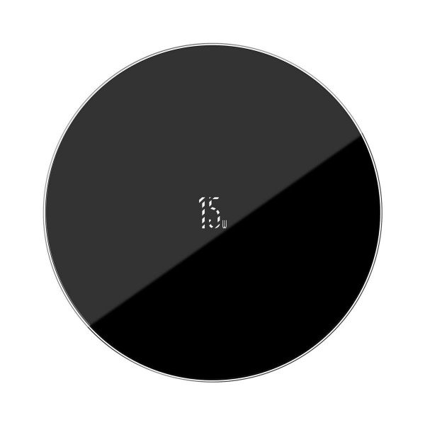 Бездротовий зарядний пристрій Baseus Simple Wireless Charger 15W（Updated Version for Type-C）Black