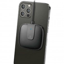 Бездротовий зарядний пристрій Usams US-CD153 Ultra-thin Magnetic Fast Wireless Charger With Cable Чорний