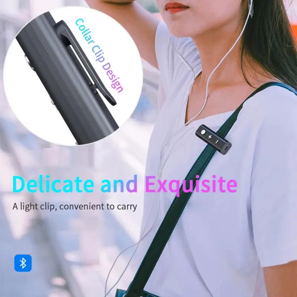 Bluetooth ресивер ESSAGER Acoustic BT5.0 Audio Receiver Чорний