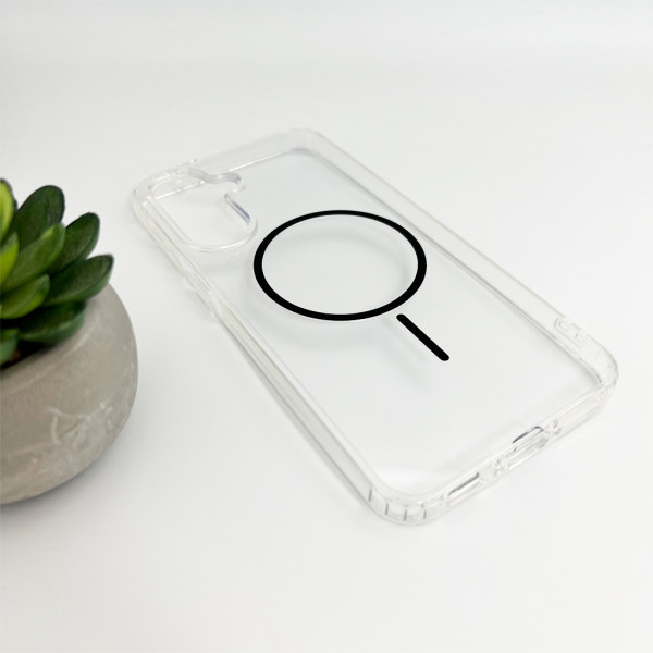 Чохол Cosmic Acrylic Thin Magnetic for Samsung Galaxy S25 Black (AcColMagiSS25Black)