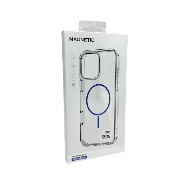 Чохол Cosmic Acrylic Thin Magnetic for Samsung Galaxy S25 Ultra Purple (AcColMagiSS25PUPurple)