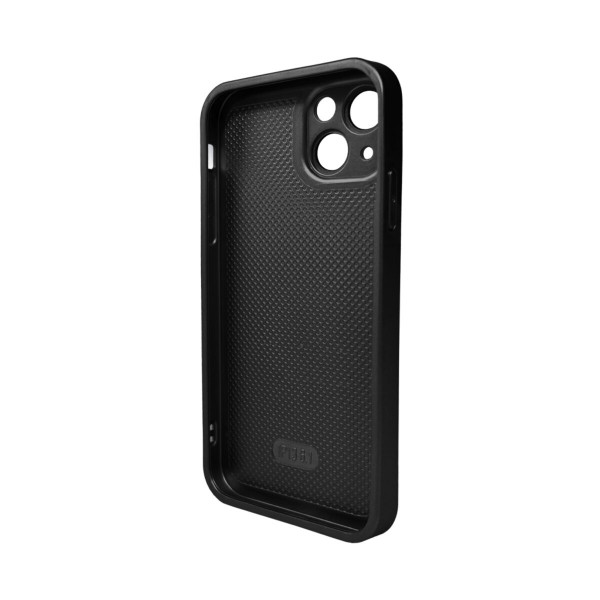 Чохол для смартфона AG Glass Matt Frame Color Logo for Apple iPhone 12 Graphite Чорний