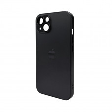 Чохол для смартфона AG Glass Matt Frame Color Logo for Apple iPhone 12 Graphite Чорний
