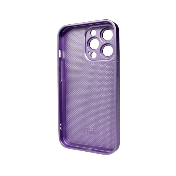 Чохол для смартфона AG Glass Matt Frame Color Logo for Apple iPhone 13 Pro Light Purple