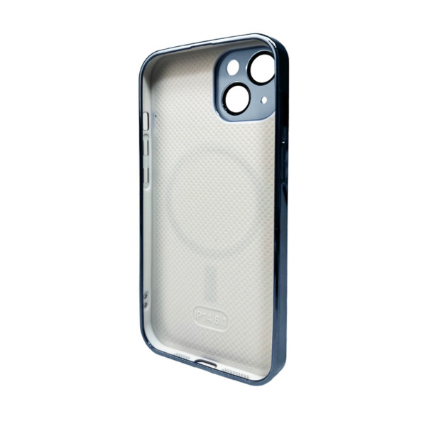 Чохол для смартфона AG Glass Sapphire Frame MagSafe Logo for Apple iPhone 15 Sierra Блакитний