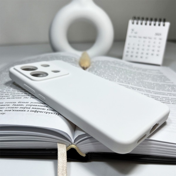 Чохол для смартфона Cosmic Silicone Case AA for Xiaomi Redmi Note 13 Pro 5G/POCO X6 5G White (CosSilXiNo13P5GWhite)