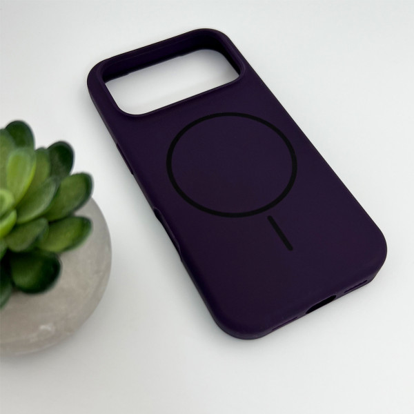 Чохол для смартфона Cosmic Silicone Case Magnetic for Apple iPhone 17 Pro Max 30,Dark Purple (SilMag17PM-30)