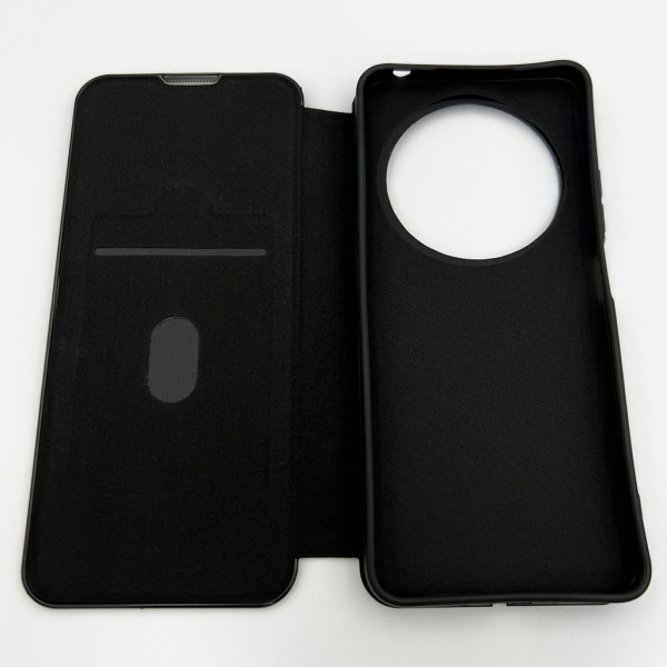 Чохол для смартфона Leather Premium for Xiaomi Redmi 14C / Poco C75 Black (LPRRm14CBlack)