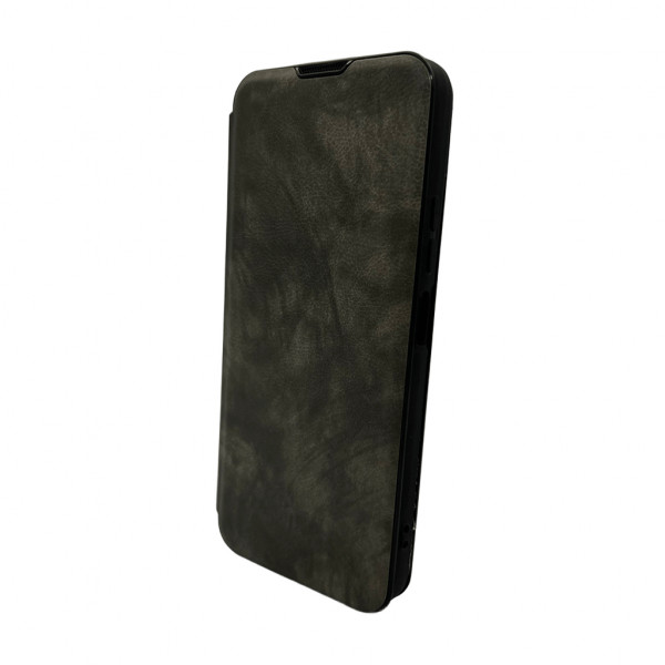 Чохол для смартфона Leather Premium for Xiaomi Redmi A3 Grey (LPRRmA3Grey)