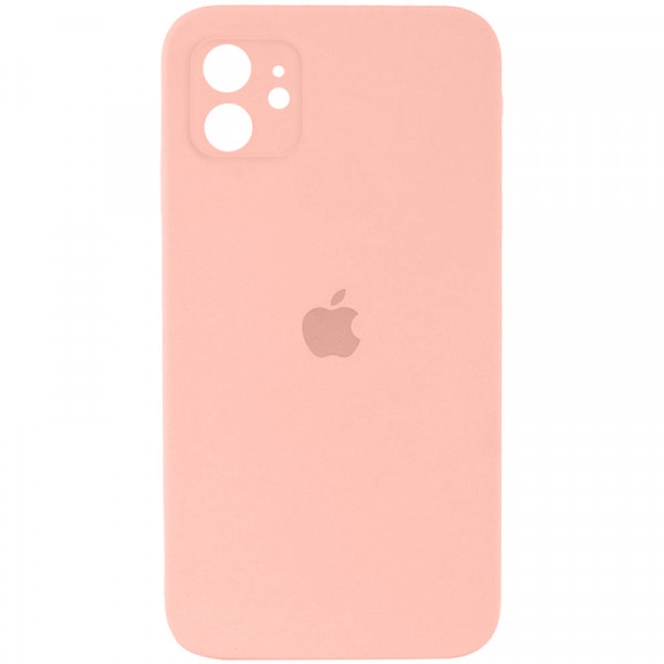 Чохол для смартфона Silicone Full Case AA Camera Protect for Apple iPhone 11 37,Grapefruit