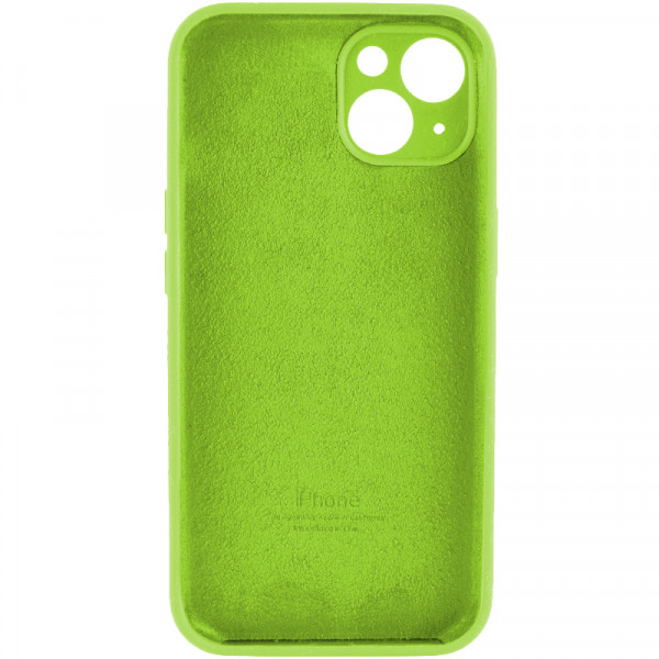 Чохол для смартфона Silicone Full Case AA Camera Protect for Apple iPhone 14 24,Shiny Green