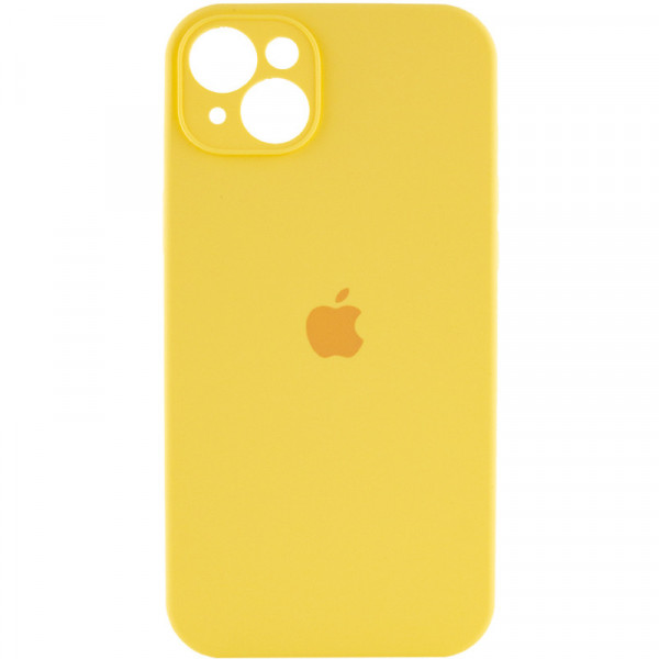 Чохол для смартфона Silicone Full Case AA Camera Protect for Apple iPhone 15 56,Sunny Жовтий