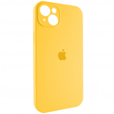 Чохол для смартфона Silicone Full Case AA Camera Protect for Apple iPhone 15 56,Sunny Жовтий