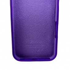 Чохол для смартфона Silicone Full Case AA Camera Protect for Apple iPhone 16 22,Dark Purple
