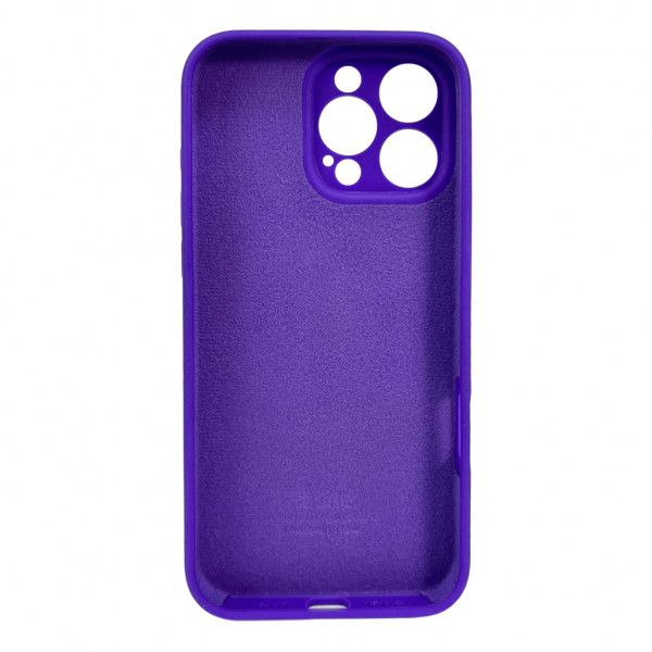 Чохол для смартфона Silicone Full Case AA Camera Protect for Apple iPhone 16 Pro Max 54,Amethist