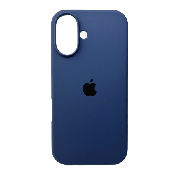 Чохол для смартфона Silicone Full Case AA Open Cam for Apple iPhone 16 7,Dark Блакитний